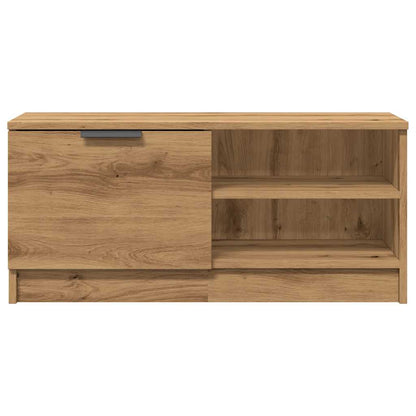 Tv-meubelen 2 st 80x35x36,5 cm bewerkt hout artisanaal eiken