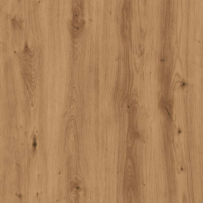 Tv-meubel 102x35x36,5 cm bewerkt hout artisanaal eikenkleur