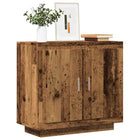 Sideboard 80x40x75 cm carved wood old wood-colored