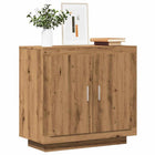 Sideboard 80x40x75 cm engineered wood artisan oak colour