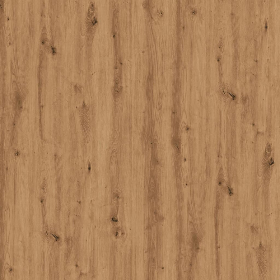 Dressoir 90x34x80 cm bewerkt hout artisanaal eikenkleur