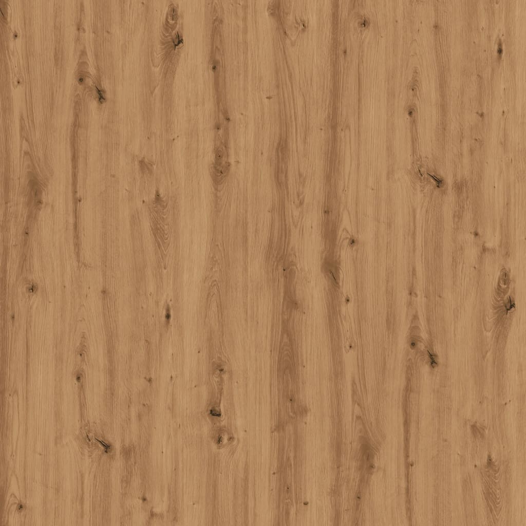 Salontafel 80x50,5x41,5 cm bewerkt hout artisanaal eikenkleurig