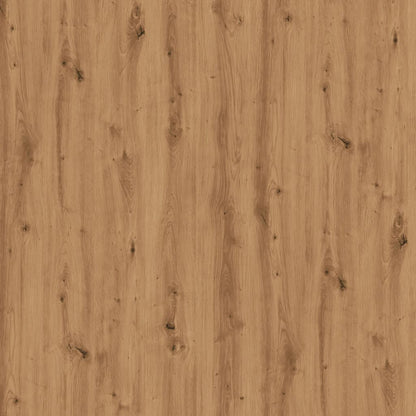 Salontafel 80x50,5x41,5 cm bewerkt hout artisanaal eikenkleurig