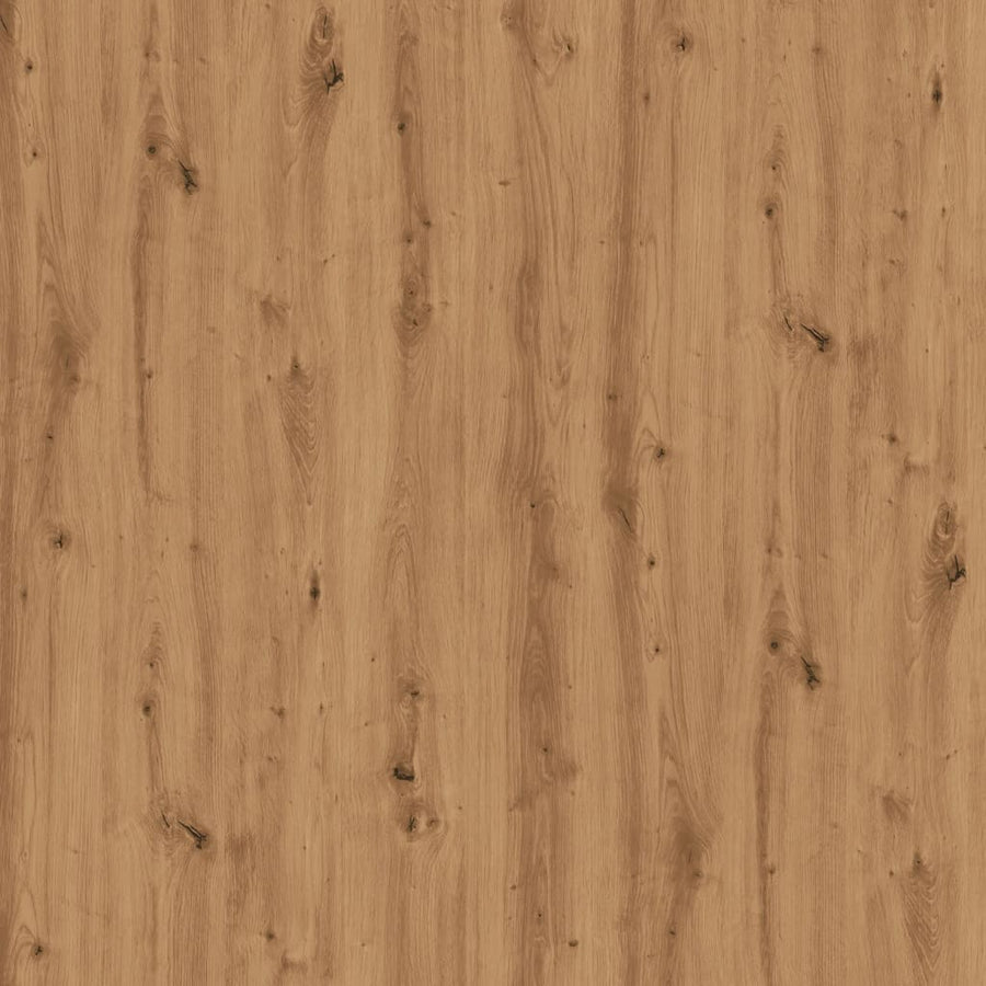 Salontafel 80x50,5x41,5 cm bewerkt hout artisanaal eikenkleurig