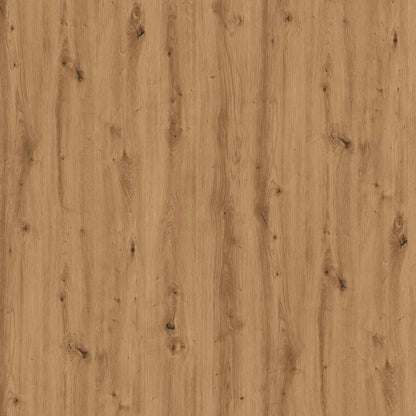 Nachtkastjes 2 st 40x36x65cm bewerkt hout artisanaal eikenkleur