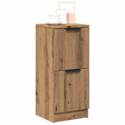 Sideboard 30x30x70 cm treated wood artisanal oak color