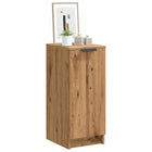 Schoenenkast 30x35x70 cm bewerkt hout eikenkleur