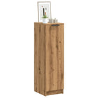 Schoenenkast 29,5x35x100,5 cm bewerkt hout eiken