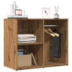Wardrobe 80x40x65 cm treated wood artisanal oak color