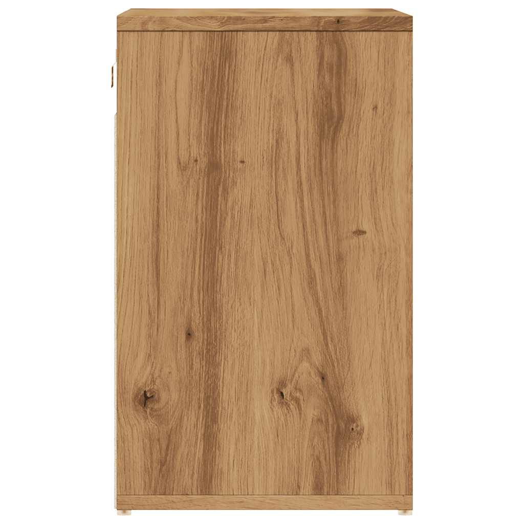 Schoenenkast 52X30X50 Cm Artisanaal Eikenkleur 1