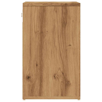 Schoenenkast 52X30X50 Cm Artisanaal Eikenkleur 1
