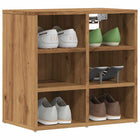 Schoenenkast 52x30x50 cm artisanaal eiken