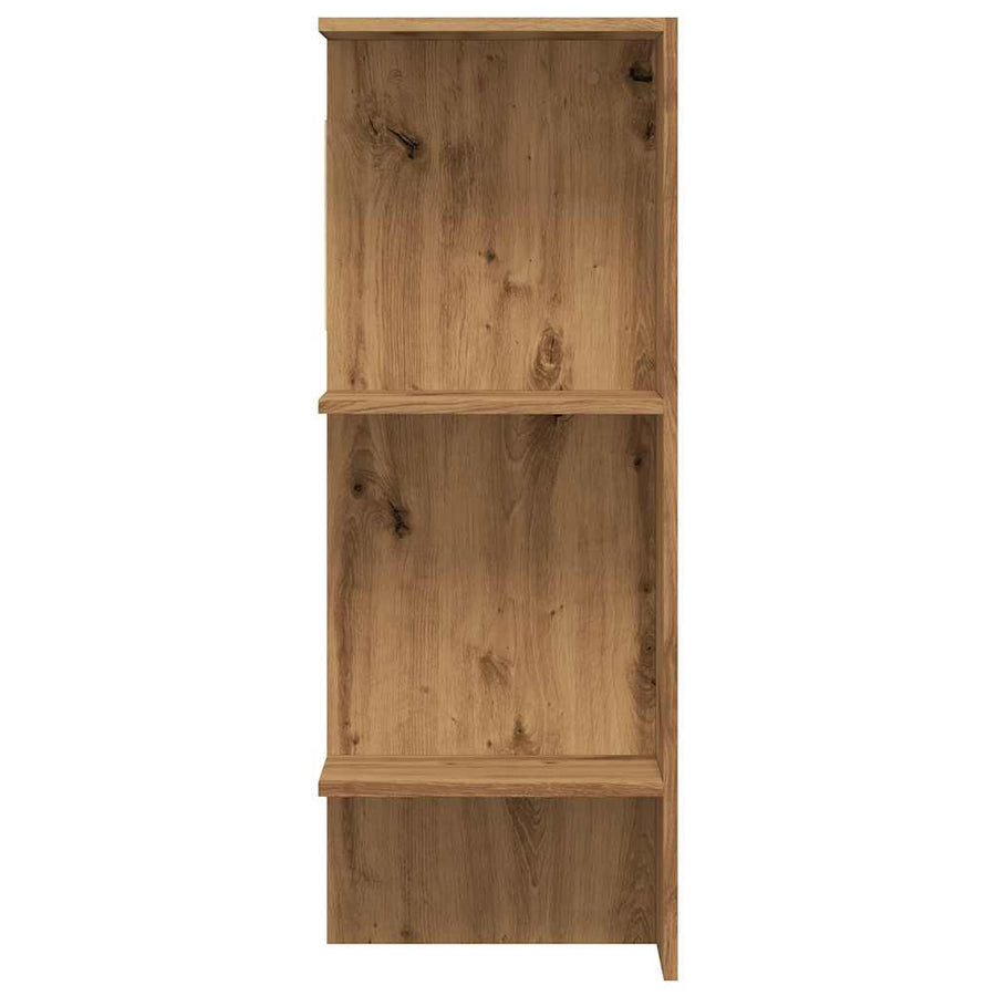 Halmeubel 97,5x37x99 cm bewerkt hout artisanaal eikenkleurig