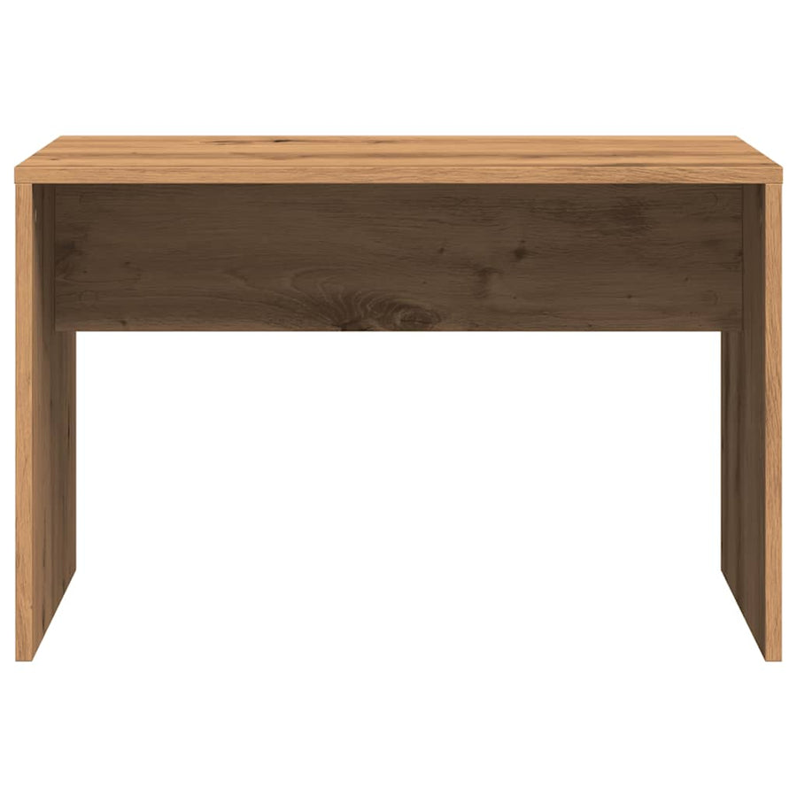 Kaptafelkruk 70X35X45 Cm Bewerkt Hout Artisanaal Eikenkleur artisanaal eikenkleurig