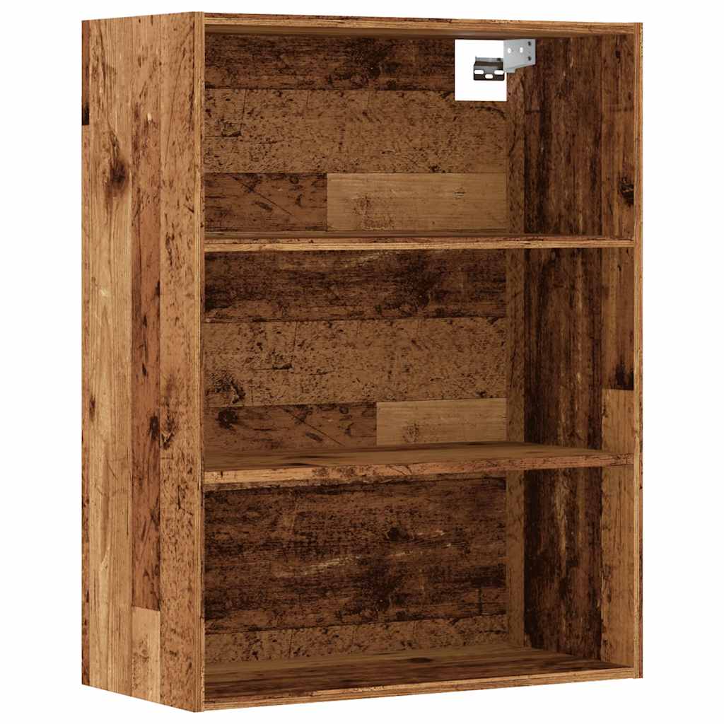 Hangkast 69,5x32,5x90 cm oud houtkleurig