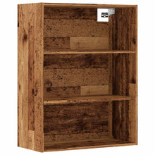 Hangkast 69,5x32,5x90 cm oud houtkleurig