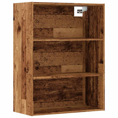 Hangkast 69,5x32,5x90 cm oud houtkleurig