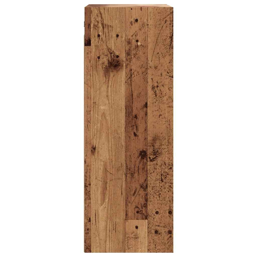 Hangkast 69,5x32,5x90 cm oud houtkleurig