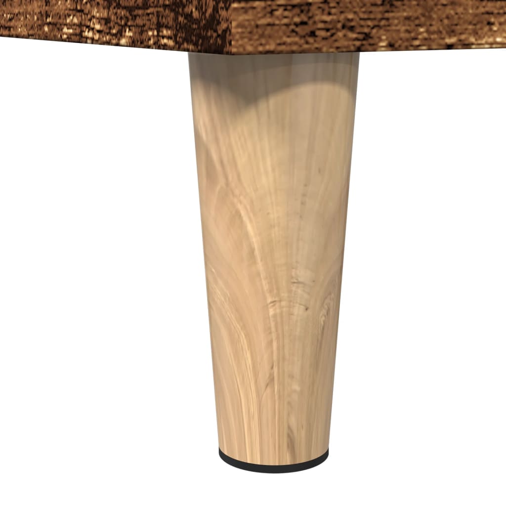 Badkamerkast 30x30x100 cm bewerkt hout oud houtkleurig