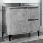 bathroom cabinet 65x33x60 cm engineered wood concrete grey
