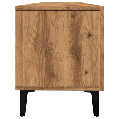 Tv-meubel 180x31,5x40 cm bewerkt hout artisanaal eikenkleurig
