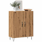 Sideboard 69.5x34x90 cm treated wood artisanal oak color