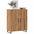 Sideboard 69.5x34x90 cm treated wood artisanal oak color