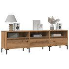 Tv-meubel 150x30x44,5 cm bewerkt hout eikenkleur