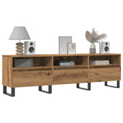 Tv-meubel 150x30x44,5 cm bewerkt hout eikenkleur