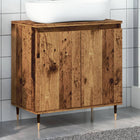 Bathroom Cabinet 58x33x60 cm Engineered Wood Old Wood Colour