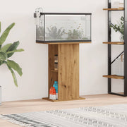 Aquariumstandaard 36x60,5x72,5 cm bewerkt hout eiken