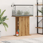 Aquariumstandaard 36x75x72,5 cm bewerkt hout artisan eiken