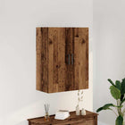 Wall cabinet 69.5x34x90 cm old wood-colored