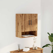 Wall cabinet 60x31x70 cm engineered wood artisanal oak finish