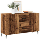 Sideboard 100x36x60 cm distressed wood old wood colored