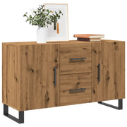 Sideboard 100x36x60 cm engineered wood artisanal oak-colored