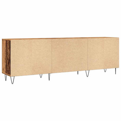 Tv-meubel 150x30x50 cm bewerkt hout oud houtkleurig