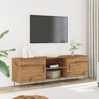 Tv-meubel 150x30x50 cm bewerkt hout eikenkleurig