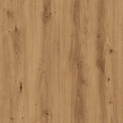 Salontafel 90x44,5x45 cm bewerkt hout artisanaal eikenkleurig