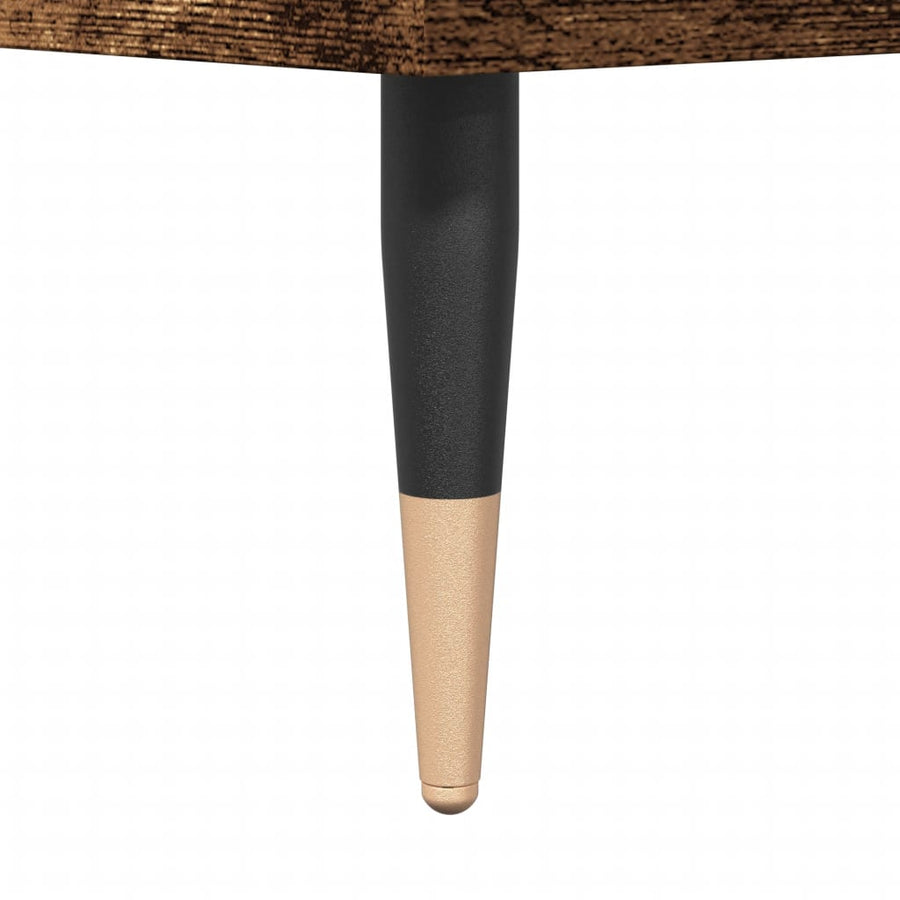 Hoge kast 60x36x110 cm bewerkt hout oud houtkleurig
