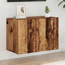Tv-meubel wandgemonteerd 60x30x41 cm oud houtkleurig