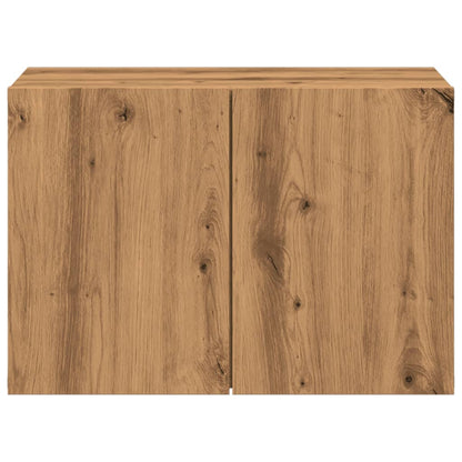 Tv-meubel wandgemonteerd 60x30x41 cm artisanaal eikenkleurig