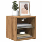 Tv-wandmeubel 30x28,5x30 cm artisanaal eiken