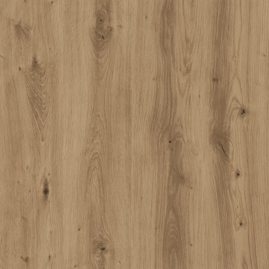 Dressoir 80x33x70 cm bewerkt hout artisanaal eikenkleurig