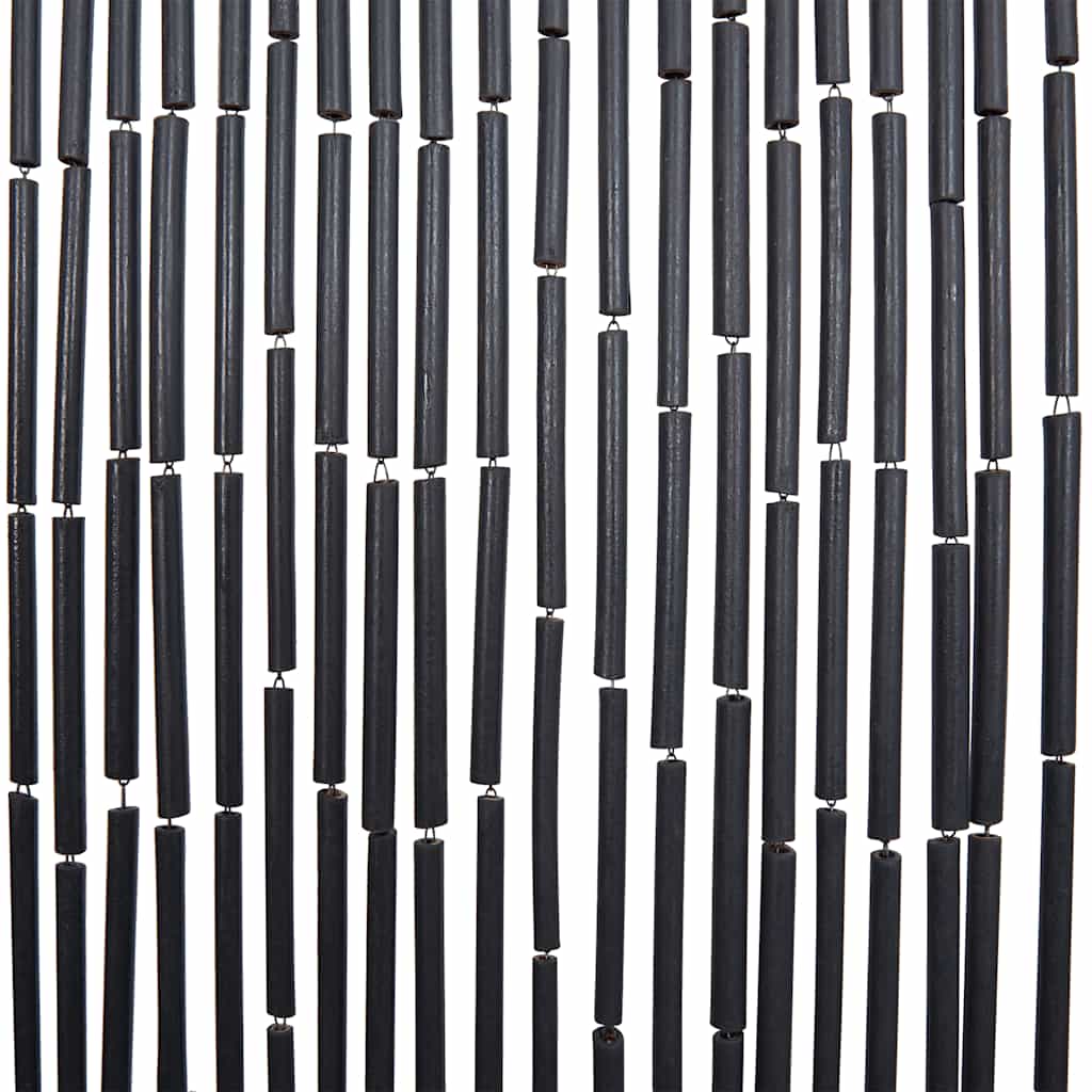 Insectengordijn 56x185 cm bamboe donkergrijs