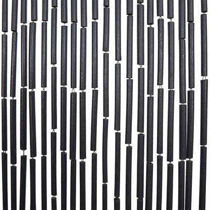 Insectengordijn 56x185 cm bamboe donkergrijs