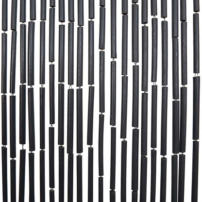 Insectengordijn 100x200 cm bamboe donkergrijs