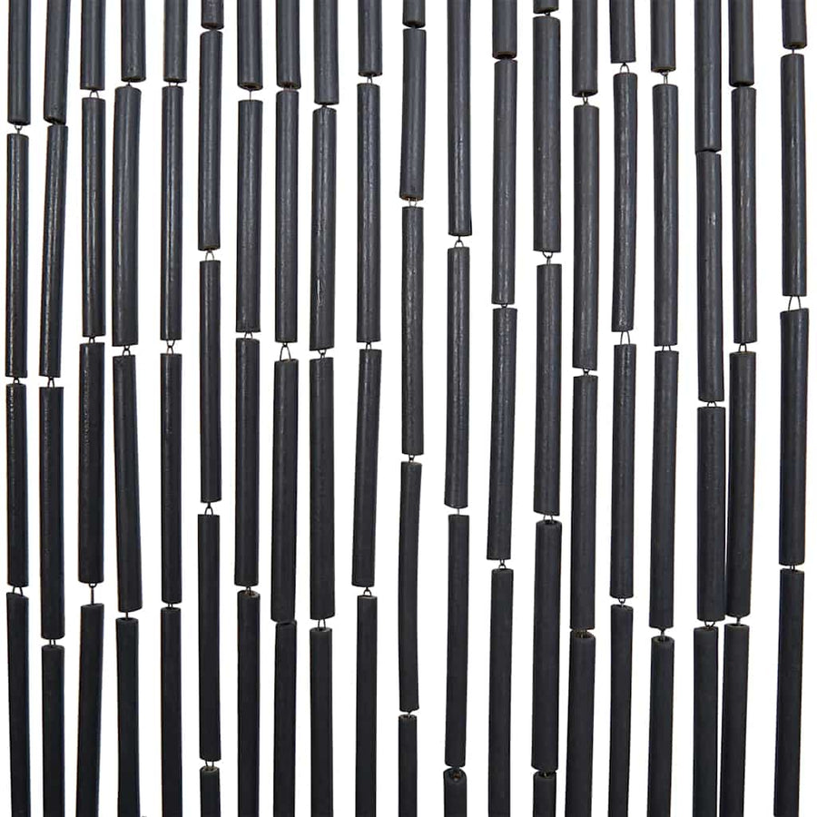 Insectengordijn 100x200 cm bamboe donkergrijs