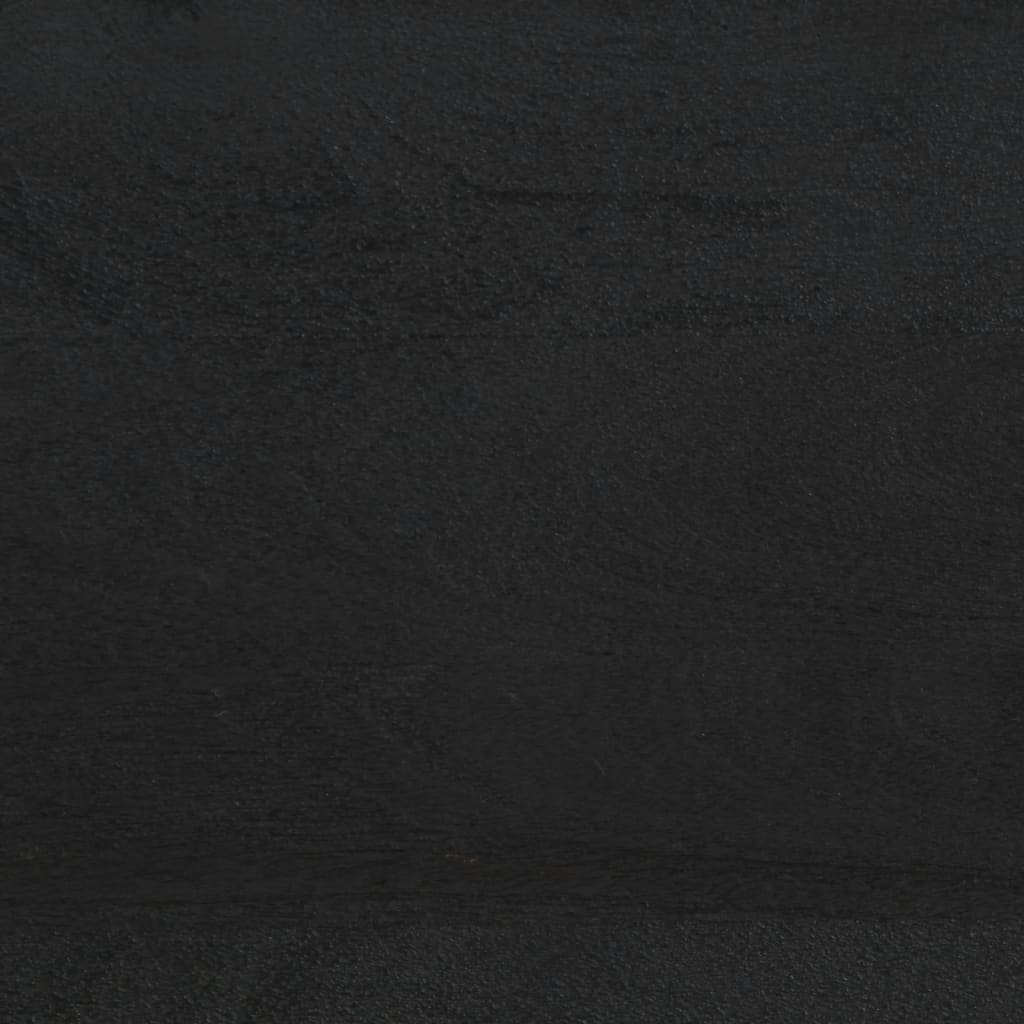 Tv-meubel 70x33x46 cm bewerkt hout zwart