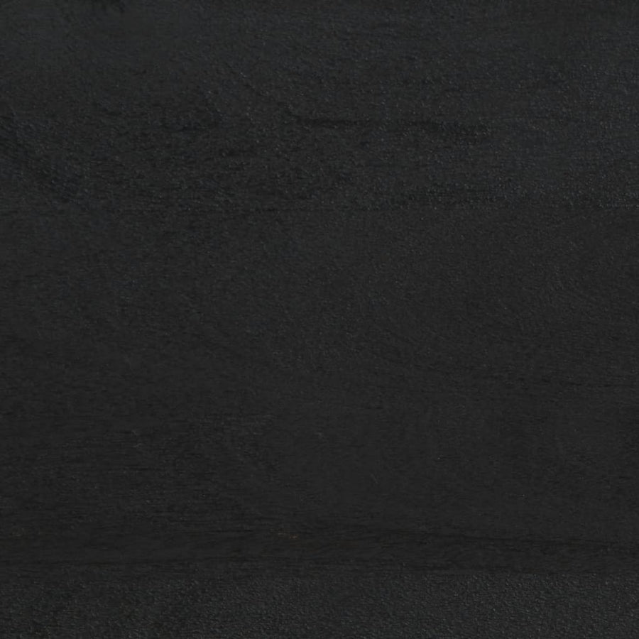Tv-meubel 70x33x46 cm bewerkt hout zwart